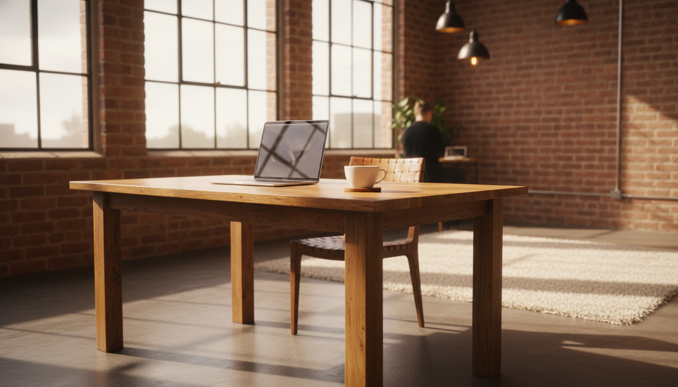 Morning light streaming through floor-to-ceiling windows of a Melbourne warehouse conversion apartme